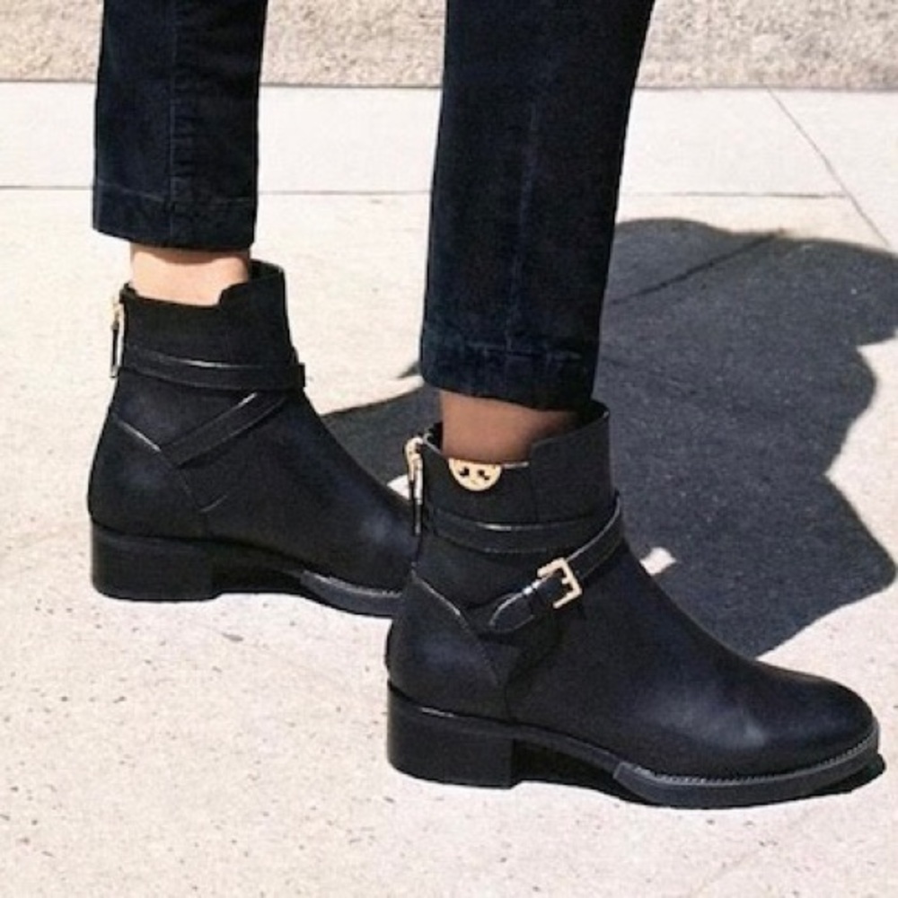 Tory Burch Sidney Bootie in Perfect Black